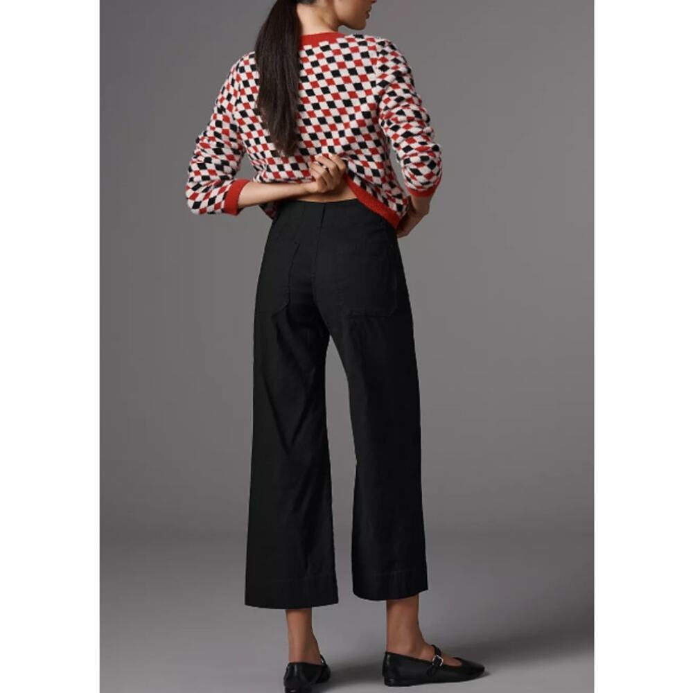 Maeve Colette High-Rise Wide-Leg Pants in Magic Fabric 29 - Picture 2 of 9
